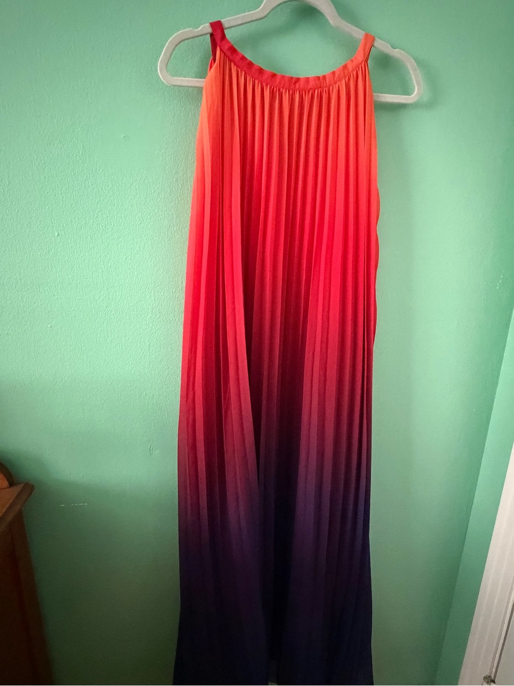 CHIC Ombré Pleated Maxi Dre